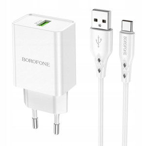 Borofone Usb A To Type C Usb 18w Quick Charge 3.0