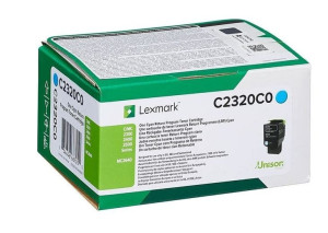 Toner Lexmark C2320C0 Cyan 1000 str.