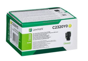 Toner Lexmark C2320Y0 Żółty 1000 str.