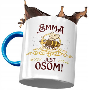 Kubek Błękitny Dla Emmy Żony Przyjaciółki Prezent