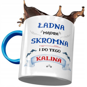 Kubek Błękitny Dla Kaliny Żony Przyjaciółki