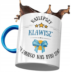 Kubek Błękitny Dla Klawisza Najlepszy Klawisz