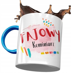 Kubek Błękitny Dla Kominiarza Fajowy Kominiarz