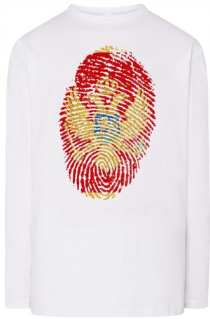Czarnogóra Flaga Odcisk Longsleeve Rozm.M