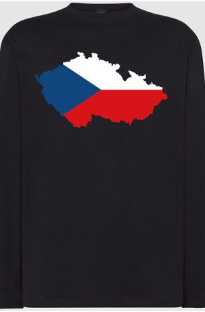 Czechy Męska Bluza Longsleeve Flaga Rozm.S