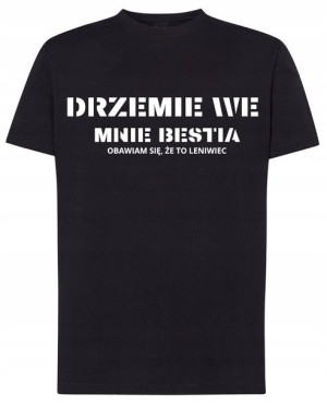 Drzemie We Mnie Bestia T-shirt Rozm.3xl