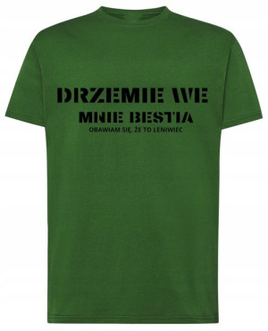 Drzemie We Mnie Bestia T-shirt Rozm.s