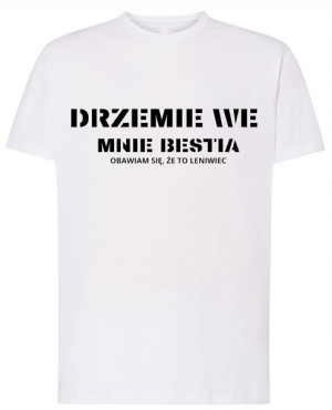 Drzemie We Mnie Bestia T-shirt Rozm.xl