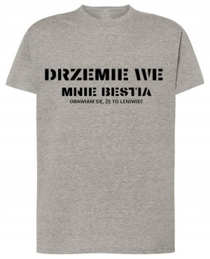 Drzemie We Mnie Bestia T-shirt Rozm.xxl