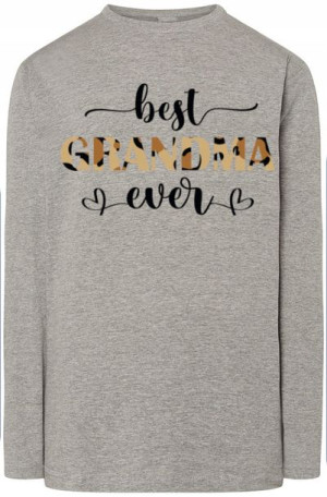 Dzień Babci Bluza Longsleeve Kocham Babcie r.3XL