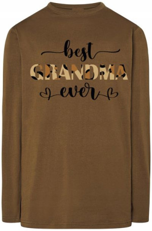 Dzień Babci Bluza Longsleeve Kocham Babcie r.L