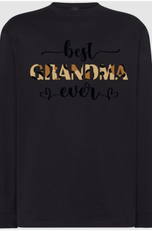 Dzień Babci Bluza Longsleeve Kocham Babcie r.L