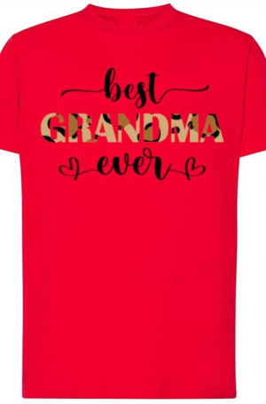 Dzień Babci T-Shirt Nadruk Babcia Prezent r.3XL