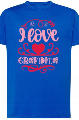 Dzień Babci T-Shirt Nadruk Modny Prezent r.L