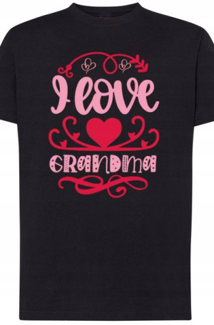 Dzień Babci T-Shirt Nadruk Modny Prezent r.L