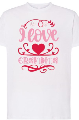 Dzień Babci T-Shirt Nadruk Modny Prezent r.M