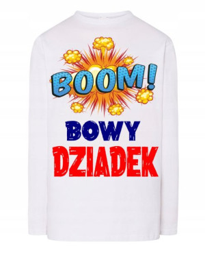 Dzień Dziadka Longsleeve Prezent Modny r.L