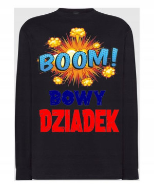 Dzień Dziadka Longsleeve Prezent Modny r.M