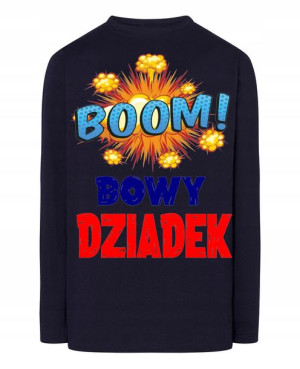 Dzień Dziadka Longsleeve Prezent Modny r.S