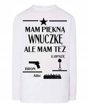 Dzień Dziadka Longsleeve Prezent r.3XL
