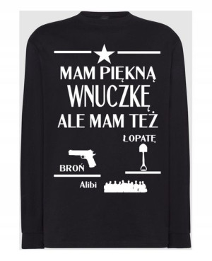 Dzień Dziadka Longsleeve Prezent r.3XL