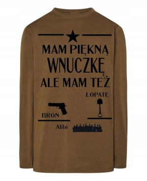 Dzień Dziadka Longsleeve Prezent r.S