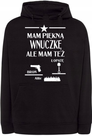 Dzień Dziadka Modna Bluza r.4XL