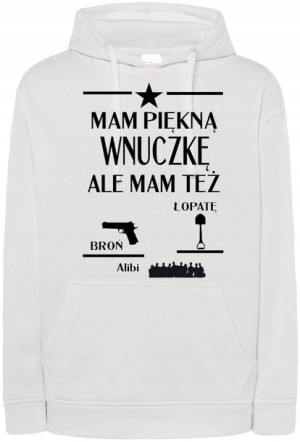 Dzień Dziadka Modna Bluza r.XXL