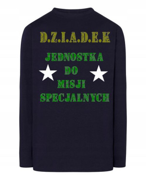 Dzień Dziadka Modny Longsleeve Prezent r.M