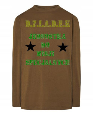 Dzień Dziadka Modny Longsleeve Prezent r.S