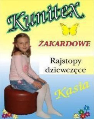 Rajstopy dziewczęce żakardowe w kwiatki cienkie 74/80 5 sztuk