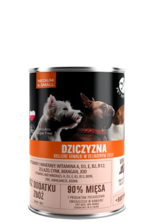Karma dla psa Pet Republic Dziczyzna 400 g
