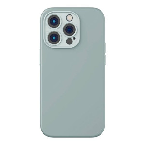 Zestaw etui + szkło Baseus Liquid Silica Gel Apple iPhone 14 Pro Max (zielo