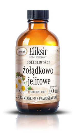 Eliksir Bezalkoholowy dolegliwości żołądkowo-jelitowe