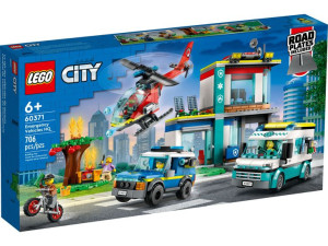 LEGO City 60371 Parking dla pojazdów uprzywi