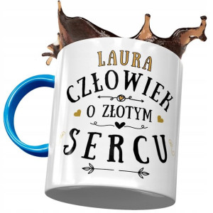Kubek Błękitny Dla Laury Koleżanki Przyjaciółki