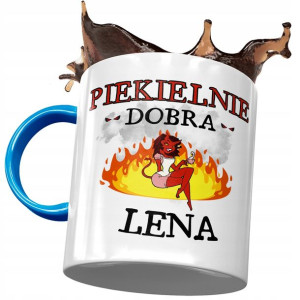 Kubek Błękitny Dla Leny Koleżanki Przyjaciółki