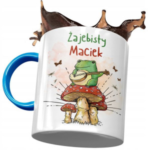Kubek Błękitny Dla Maćka Macieja Kolegi Męża syna