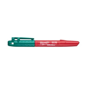 Milwaukee Marker Green-1pc Inkzall 1mm 4932492127