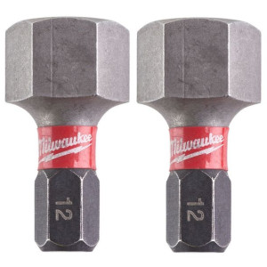Milwaukee Para Bitów Udarowych Shockwave Hex 12 25mm 4932430900