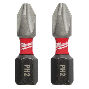 Milwaukee Para Bitów Udarowych Shockwave Ph2x25mm 4932430852