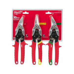 Milwaukee Zestaw 3 Nożyc Do Blach 48224533