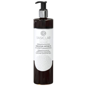 BasicLab, Dermatologiczna emulsja myjąca do skóry ultrawrażliwej, 300ml