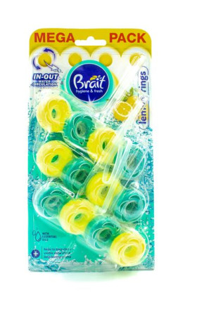BRAIT Kostka WC Rings 3x40g Lemon