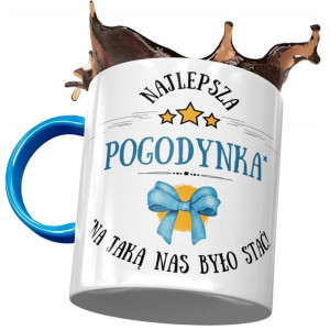 Kubek Błękitny Dla Pogodynki Najlepsza Pogodynka