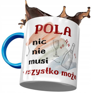 Kubek Błękitny Dla Poli Koleżanki Przyjaciółki