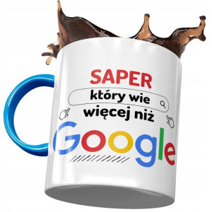 Kubek Błękitny Dla Sapera Wie Więcej Niż Google