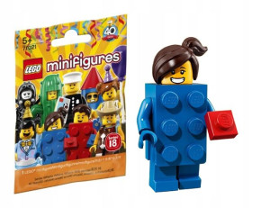 LEGO MINIFIGURES 71021 Dziewczyna kloce