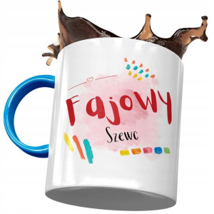 Kubek Błękitny Dla Szewca Fajowy Szewc na Prezent