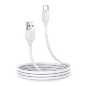 Joyroom kabel do ładowania / transmisji danych USB - USB Typ C 3A 1m biały